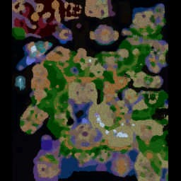 Lordaeron Tactics 12.3 - Warcraft 3: Mini map