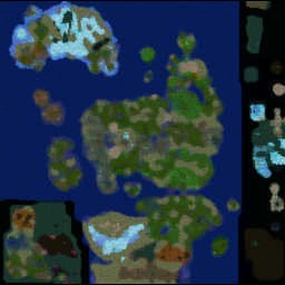LORDAERON: TF 0.70g - Warcraft 3: Mini map