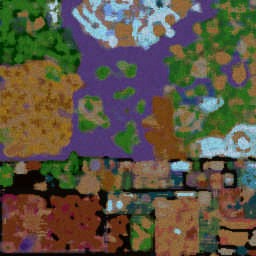 Lorderon Wars:Reforged 1.999 - Warcraft 3: Mini map
