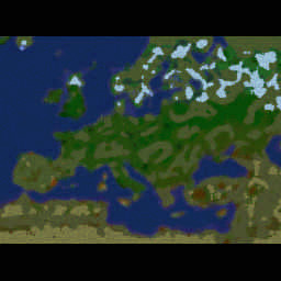 Lords of Europe ENGLISH 5.4b - Warcraft 3: Mini map