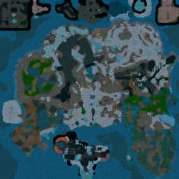 Northrend_the_Verdict_Reforged Beta v0.90a - Warcraft 3: Mini map