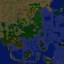 Rise of China Remix1.6B - Warcraft 3 Custom map: Mini map
