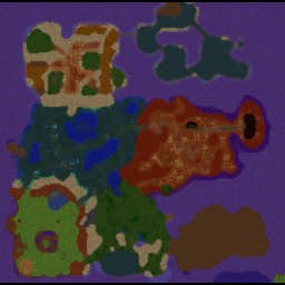 Rise of the Illidari - Warcraft 3: Mini map