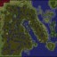 Sages of Dustwallow 1.7A - Warcraft 3 Custom map: Mini map