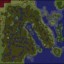 Sages of Dustwallow 1.7B - Warcraft 3 Custom map: Mini map