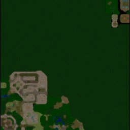 The Battle for Middle Earth v1.40 - Warcraft 3: Mini map