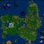 The Fall of Lordaeron v6.8 - Warcraft 3 Custom map: Mini map