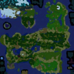 The Rise of the Scourge v1.9.4 - Warcraft 3: Mini map