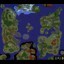 World of Azeroth - The Third War 0.8 - Warcraft 3 Custom map: Mini map