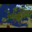 World War II Strategy  3.3c - Warcraft 3 Custom map: Mini map