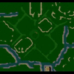 Bleach Tag BR v1.5 - Warcraft 3: Mini map