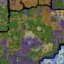 Pokemon [Tag Team] 3.2b - Warcraft 3 Custom map: Mini map