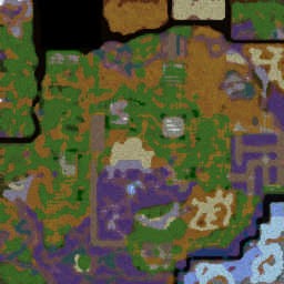 Pokemon [Tag Team] 4.0 FINAL - Warcraft 3: Mini map