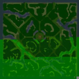 Tree Tag 2018 Final v1.31 (12p) - Warcraft 3: Mini map