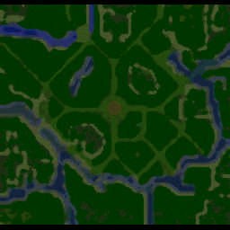 Tree Tag:Ascension Begin - Warcraft 3: Mini map