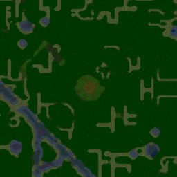 Tree Tag (Fang den Baum dt. 1.8) - Warcraft 3: Mini map