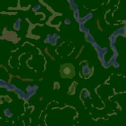 Tree Tag: Infernal's Revenge 1.1 - Warcraft 3: Mini map