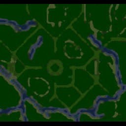 Tree Tag Oro - Warcraft 3: Mini map