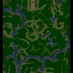 Tree Tag RoTF 1.7b - Warcraft 3: Mini map