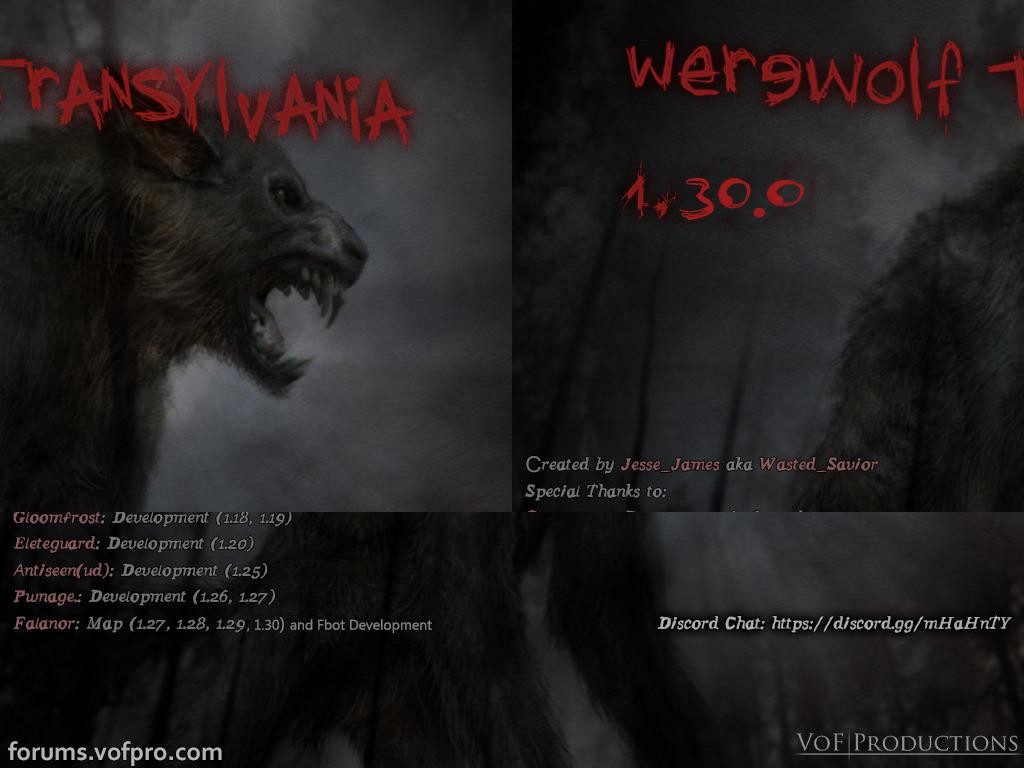 Werewolf Transylvania 1.30.0 - Warcraft 3: Custom Map avatar