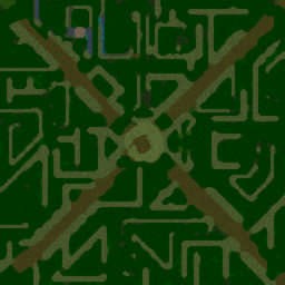 World of Tree Tag 4.0 - Warcraft 3: Mini map
