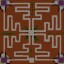 8 Hero Maze TD Survivor - Warcraft 3 Custom map: Mini map