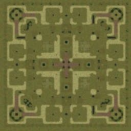 Aero TD 1.7 - Warcraft 3: Mini map