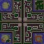 Bait Tower Defence - Warcraft 3 Custom map: Mini map