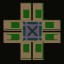 Cross-TD v2.3b >X-Mode< - Warcraft 3 Custom map: Mini map