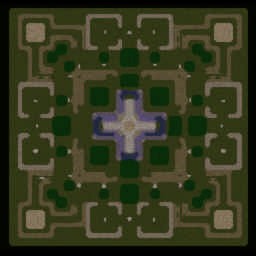 Cube Defense 5.3a REVISED - Warcraft 3: Mini map