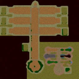 Dota Tower Defense 2.4 - Warcraft 3: Mini map
