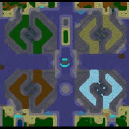 水之TD II 五彩之翼 - Warcraft 3: Mini map