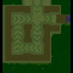 Fortress TD v1.3 - Warcraft 3: Mini map