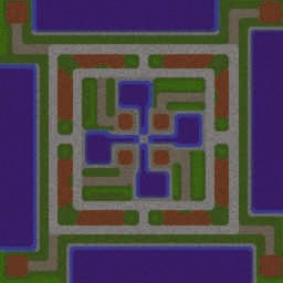 Green Circle TD Angel 2.05b - Warcraft 3: Mini map