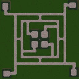 Green Circle TD Eternal 2024 1.1b - Warcraft 3: Mini map