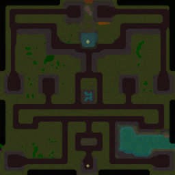 Green TD! A New Dawn! - Warcraft 3: Mini map