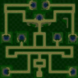 Green TD Fable 1.9 (beta) - Warcraft 3: Mini map