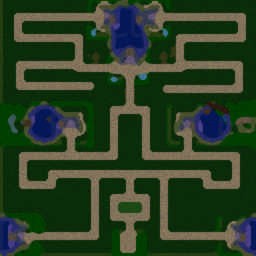Green TD_PL - Warcraft 3: Mini map
