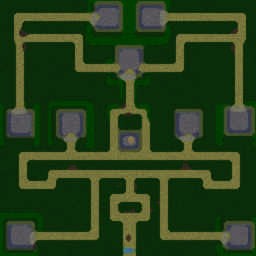 Green TD PRO 2009 v3.2 - Warcraft 3: Mini map