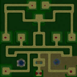 Green TD REAL HARD!! 1.2 - Warcraft 3: Mini map