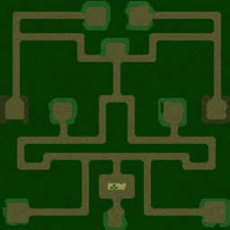 Green TD Ultimate v5.3 - Warcraft 3: Mini map