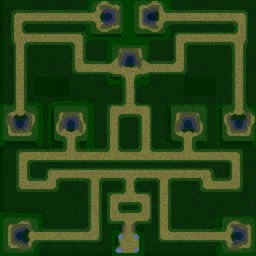 Green TD v10.6 PRO - Warcraft 3: Mini map