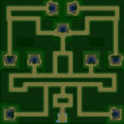 Green TD  v10.6 PRO - Warcraft 3: Mini map