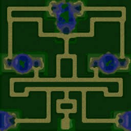 GREEN TD ARG - Warcraft 3: Mini map