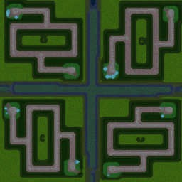 GreenCircleTeam TDv3.3 - Warcraft 3: Mini map