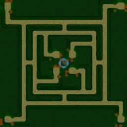 Green Circle GMA 7 8.7 - Warcraft 3: Mini map