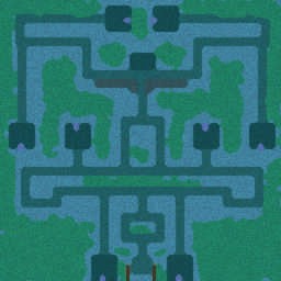 Green Td IceLords v1.32 - Warcraft 3: Mini map