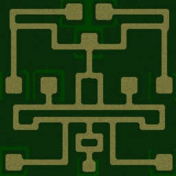 Green TD:LuDniCaM0d v0.1 - Warcraft 3: Mini map