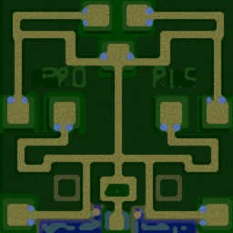 GreenTD 22 - Warcraft 3: Mini map