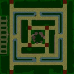 Killhach Circle TD v2.3 - Warcraft 3: Mini map